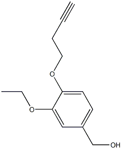  [4-(but-3-yn-1-yloxy)-3-ethoxyphenyl]methanol