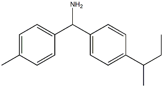  [4-(butan-2-yl)phenyl](4-methylphenyl)methanamine