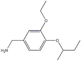  [4-(butan-2-yloxy)-3-ethoxyphenyl]methanamine