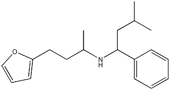 [4-(furan-2-yl)butan-2-yl](3-methyl-1-phenylbutyl)amine