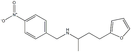  [4-(furan-2-yl)butan-2-yl][(4-nitrophenyl)methyl]amine