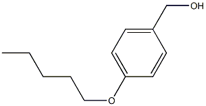 [4-(pentyloxy)phenyl]methanol 化学構造式