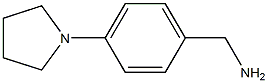 [4-(pyrrolidin-1-yl)phenyl]methanamine Structure