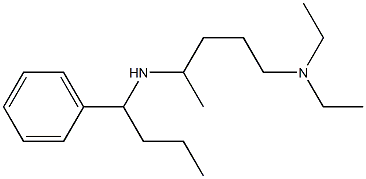 [5-(diethylamino)pentan-2-yl](1-phenylbutyl)amine