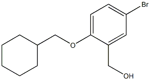 [5-bromo-2-(cyclohexylmethoxy)phenyl]methanol