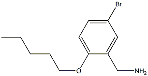 [5-bromo-2-(pentyloxy)phenyl]methanamine