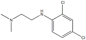 {2-[(2,4-dichlorophenyl)amino]ethyl}dimethylamine,,结构式