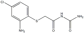 {2-[(2-amino-4-chlorophenyl)sulfanyl]acetyl}urea