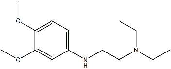 {2-[(3,4-dimethoxyphenyl)amino]ethyl}diethylamine