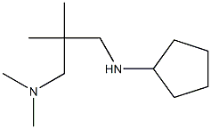 {2-[(cyclopentylamino)methyl]-2-methylpropyl}dimethylamine