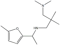 {2-[(dimethylamino)methyl]-2-methylpropyl}[1-(5-methylfuran-2-yl)ethyl]amine