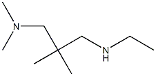 {2-[(ethylamino)methyl]-2-methylpropyl}dimethylamine 结构式