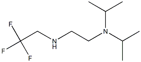 {2-[bis(propan-2-yl)amino]ethyl}(2,2,2-trifluoroethyl)amine,,结构式