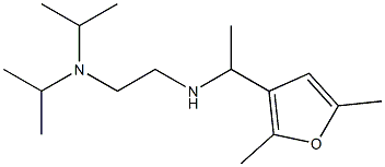  {2-[bis(propan-2-yl)amino]ethyl}[1-(2,5-dimethylfuran-3-yl)ethyl]amine