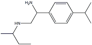 {2-amino-2-[4-(propan-2-yl)phenyl]ethyl}(methyl)propan-2-ylamine Structure