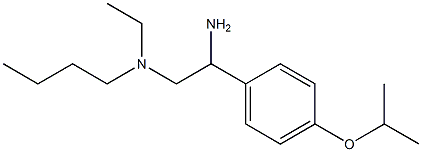 {2-amino-2-[4-(propan-2-yloxy)phenyl]ethyl}(butyl)ethylamine