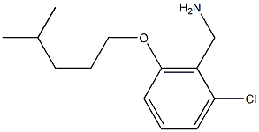 {2-chloro-6-[(4-methylpentyl)oxy]phenyl}methanamine