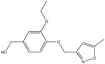  {3-ethoxy-4-[(5-methyl-1,2-oxazol-3-yl)methoxy]phenyl}methanol