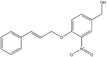 {3-nitro-4-[(3-phenylprop-2-en-1-yl)oxy]phenyl}methanol