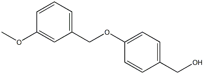 {4-[(3-methoxyphenyl)methoxy]phenyl}methanol Structure