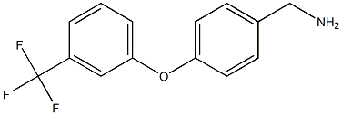 {4-[3-(trifluoromethyl)phenoxy]phenyl}methanamine