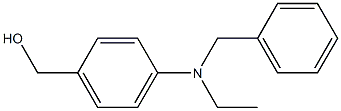 {4-[benzyl(ethyl)amino]phenyl}methanol Struktur