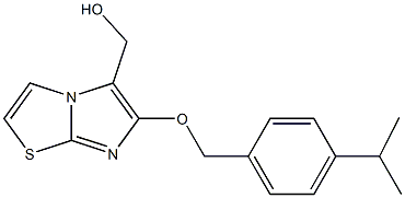  {6-[(4-isopropylbenzyl)oxy]imidazo[2,1-b][1,3]thiazol-5-yl}methanol