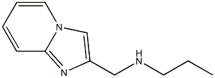 {imidazo[1,2-a]pyridin-2-ylmethyl}(propyl)amine 结构式