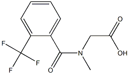{methyl[2-(trifluoromethyl)benzoyl]amino}acetic acid