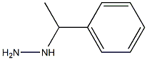 1-(1-phenylethyl)hydrazine Struktur
