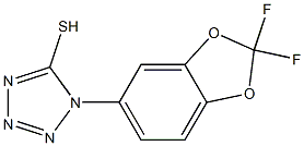 1-(2,2-difluoro-2H-1,3-benzodioxol-5-yl)-1H-1,2,3,4-tetrazole-5-thiol Structure