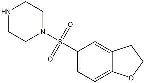  1-(2,3-dihydro-1-benzofuran-5-ylsulfonyl)piperazine