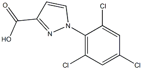 1-(2,4,6-trichlorophenyl)-1H-pyrazole-3-carboxylic acid|