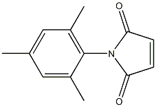 1-(2,4,6-trimethylphenyl)-2,5-dihydro-1H-pyrrole-2,5-dione 结构式