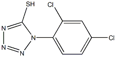 1-(2,4-dichlorophenyl)-1H-1,2,3,4-tetrazole-5-thiol Structure