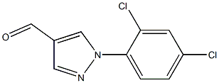 1-(2,4-dichlorophenyl)-1H-pyrazole-4-carbaldehyde Structure