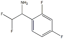 1-(2,4-difluorophenyl)-2,2-difluoroethan-1-amine