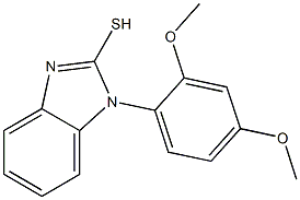 1-(2,4-dimethoxyphenyl)-1H-1,3-benzodiazole-2-thiol