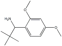 1-(2,4-dimethoxyphenyl)-2,2-dimethylpropan-1-amine Structure