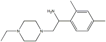 1-(2,4-dimethylphenyl)-2-(4-ethylpiperazin-1-yl)ethanamine