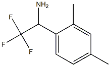 1-(2,4-dimethylphenyl)-2,2,2-trifluoroethan-1-amine,,结构式