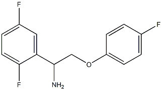 1-(2,5-difluorophenyl)-2-(4-fluorophenoxy)ethanamine Structure