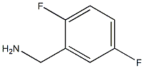 1-(2,5-difluorophenyl)methanamine Structure