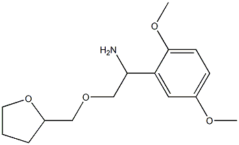 1-(2,5-dimethoxyphenyl)-2-(oxolan-2-ylmethoxy)ethan-1-amine|