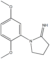 1-(2,5-dimethoxyphenyl)pyrrolidin-2-imine