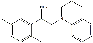 1-(2,5-dimethylphenyl)-2-(1,2,3,4-tetrahydroquinolin-1-yl)ethan-1-amine