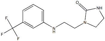 1-(2-{[3-(trifluoromethyl)phenyl]amino}ethyl)imidazolidin-2-one