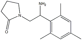 1-(2-amino-2-mesitylethyl)pyrrolidin-2-one Structure