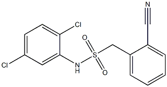 1-(2-cyanophenyl)-N-(2,5-dichlorophenyl)methanesulfonamide