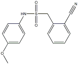 1-(2-cyanophenyl)-N-(4-methoxyphenyl)methanesulfonamide